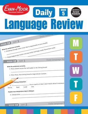 Daily Language Review, Grade 5 Teacher Edition 1557996598 Book Cover