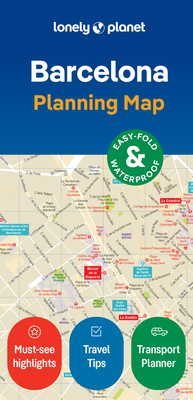Lonely Planet Barcelona City Map: Durable, Wate... 1787015297 Book Cover