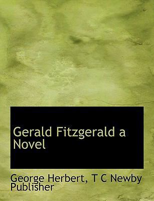 Gerald Fitzgerald a Novel 1140238493 Book Cover