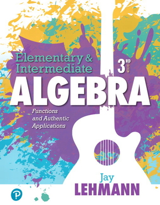 Elementary & Intermediate Algebra: Functions an... 0134756975 Book Cover
