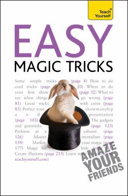 Easy Magic Tricks (Teach Yourself) 1444107283 Book Cover
