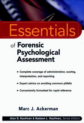 Essentials of Forensic Psychological Assessment 0471331864 Book Cover