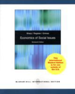Economics of Social Issues B007YTR8LY Book Cover