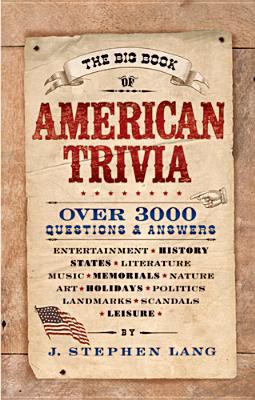 The Big Book of American Trivia 0842383131 Book Cover