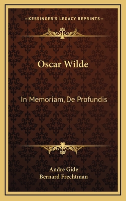 Oscar Wilde: In Memoriam, De Profundis 116611970X Book Cover