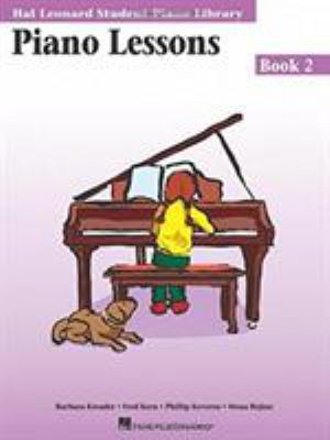 Piano Lessons Book 2: Hal Leonard Student Piano... 0793562651 Book Cover