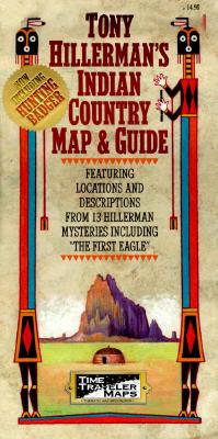 Tony Hillerman's Indian Country Map & Guide 1892040018 Book Cover