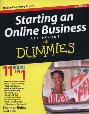 Starting an Online Business All-In-One for Dummies 1118123190 Book Cover