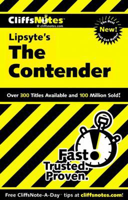 Cliffsnotes on Lipsyte's the Contender 0764585533 Book Cover