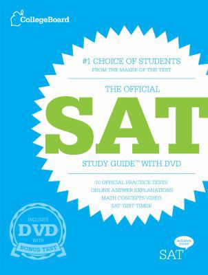The Official SAT Study Guide, 3rd Edition with DVD 1457300346 Book Cover