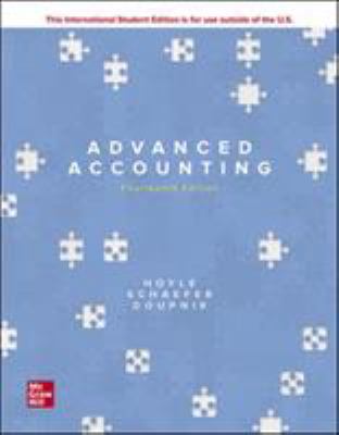 Advanced Accounting 1260575918 Book Cover