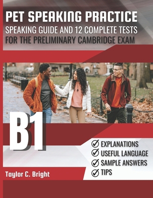 Pet Speaking Practice: Speaking guide and 12 co... B0DNFNGLKS Book Cover