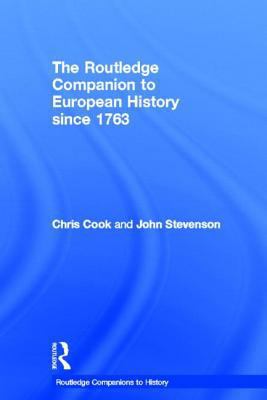 The Routledge Companion to Modern European Hist... 0415345820 Book Cover