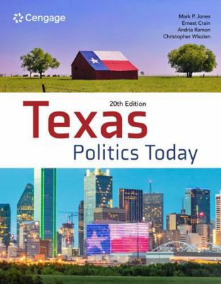 Texas Politics Today            Book Cover