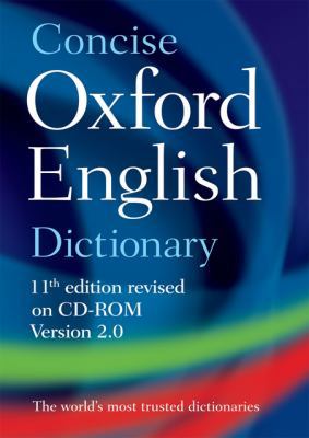 Concise Oxford English Dictionary on CD-ROM: 11... 0199561060 Book Cover