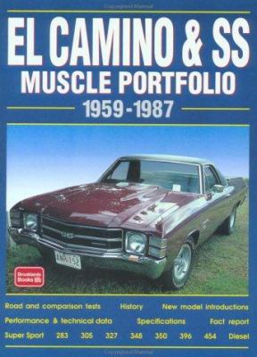 El Camino & SS Muscle Portfolio, 1959-1987 1855203901 Book Cover