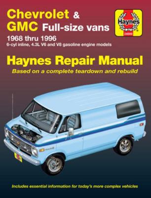 Chevrolet & GMC Full-Size Vans 1968-96 1563921979 Book Cover