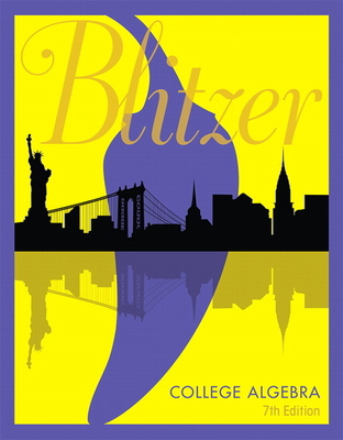 College Algebra 013446916X Book Cover