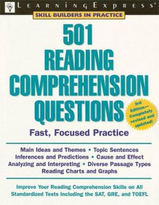 501 Reading Comprehension Questions 1576855406 Book Cover