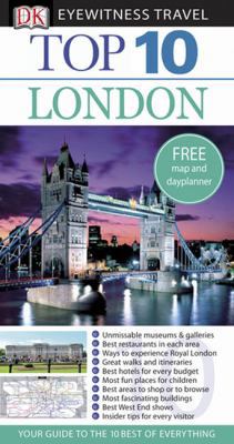 Top 10 London [With Pull-Out Map] 0756633036 Book Cover