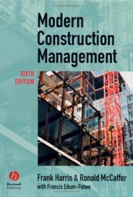 Modern Construction Management 1405133252 Book Cover