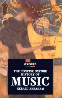 The Concise Oxford History of Music 019284010X Book Cover