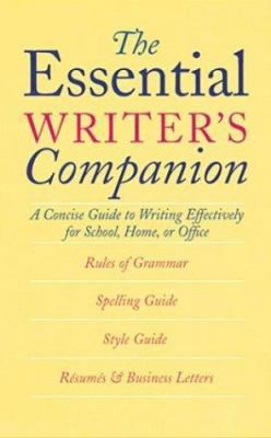 Essential Writer's Companion: A Concise Guide t... 0395718104 Book Cover