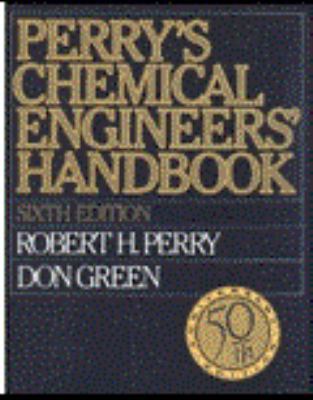 Perry's Chemical Engineers' Handbook 0070494797 Book Cover