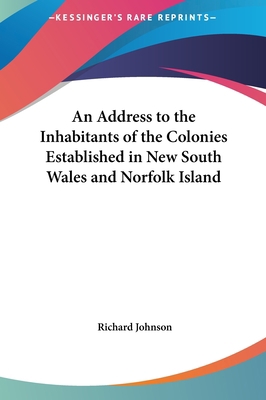An Address to the Inhabitants of the Colonies E... 1161421106 Book Cover