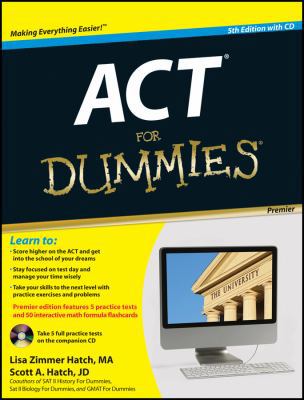 ACT for Dummies [With CDROM] 1118012607 Book Cover