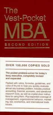 The Vest-Pocket MBA 0134603125 Book Cover