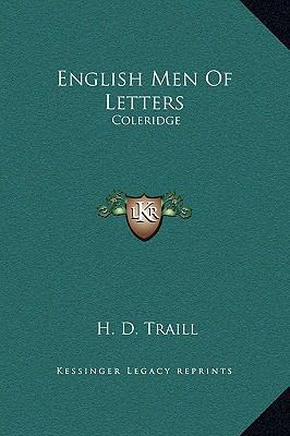 English Men of Letters: Coleridge 1169257437 Book Cover