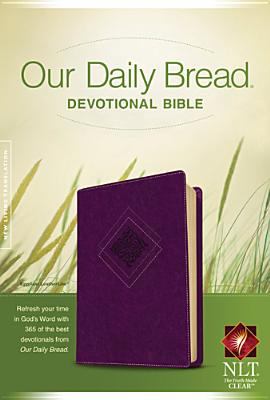 Our Daily Bread Devotional Bible-NLT 141436198X Book Cover