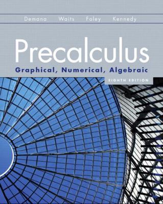 Demana: Precalculus _c8 0321656938 Book Cover