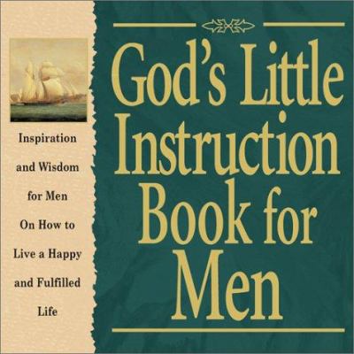 God's Little Instruction Book for Men: Inspirat... 1562922637 Book Cover