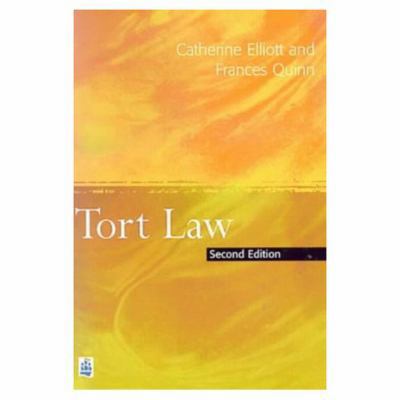 Tort Law 0582381126 Book Cover