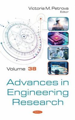 Advances in Engineering Research 1536185086 Book Cover