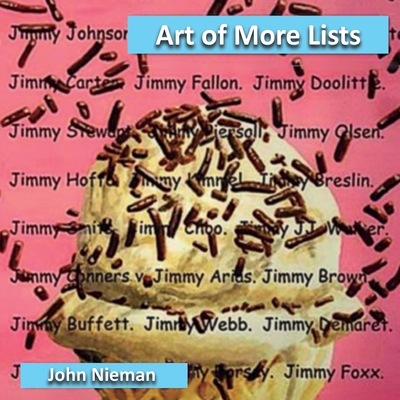 Art of More Lists 1643764500 Book Cover