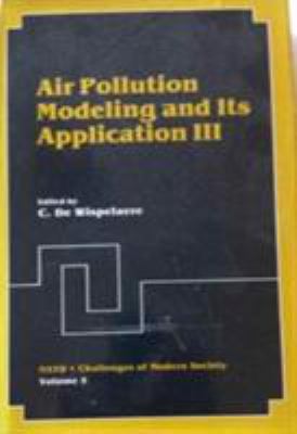 Air Pollution Modeling and Its Application III 0306414910 Book Cover