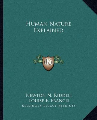Human Nature Explained 1162589647 Book Cover