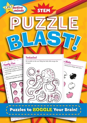 Active Minds Stem Puzzle Blast 1642693820 Book Cover