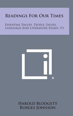 Readings for Our Times: Essential Values, Peopl... 1258907267 Book Cover