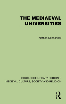 The Mediaeval Universities 1041007825 Book Cover
