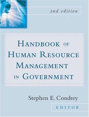 Handbook of Human Resources Management in Gover... 0787972584 Book Cover