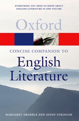 The Concise Oxford Companion to English Literature 0199214921 Book Cover