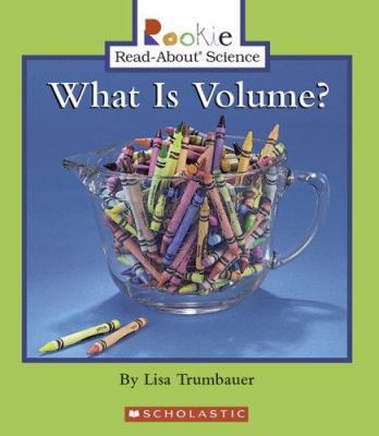 What Is Volume? 0516236210 Book Cover