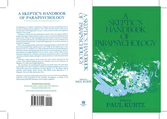 Skeptic's Handbook of Parapsychology 0879753005 Book Cover