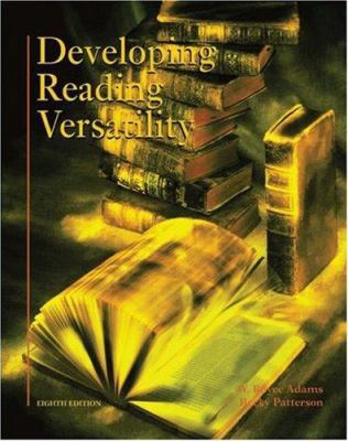 Developing Reading Versatility 0155069330 Book Cover