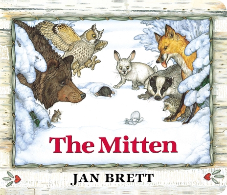 The Mitten (Oversized Lap Board Book) 0399169814 Book Cover