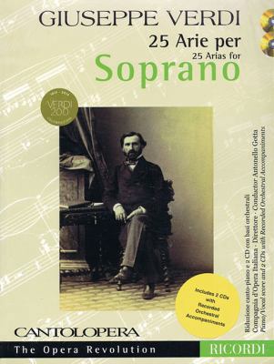 Verdi: 25 Arias for Soprano: Cantolopera Collec... 1480397261 Book Cover